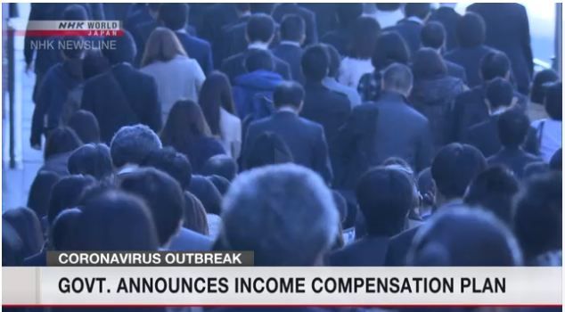 Chính phủ Nhật trợ cấp thu nhập